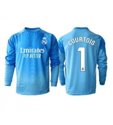 Real Madrid Thibaut Courtois #1 Målmand Hjemmebanetrøje 2025-26 Langærmet
